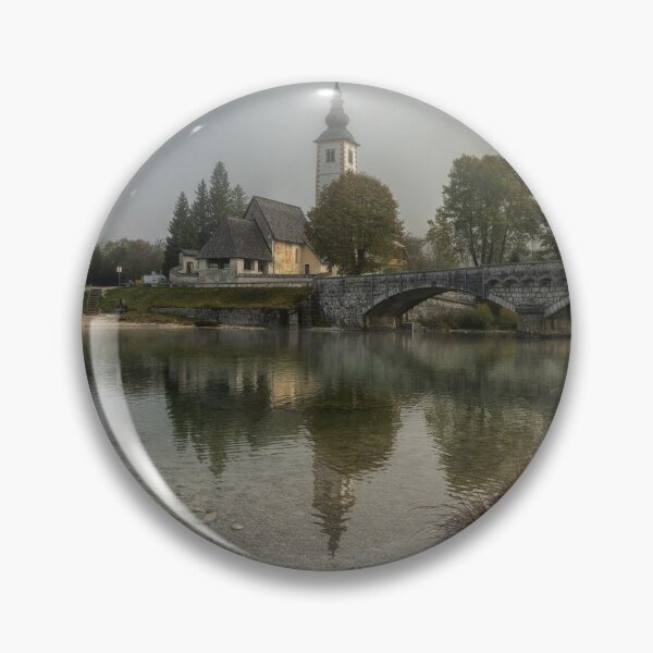 Item preview, Church of John the Baptist at Bohinj designed and sold by DiFigianoPhoto.