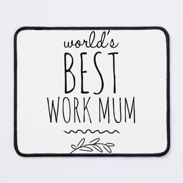 Item preview, World's Best Work Mum - new job gifts, colleague appreciation designed and sold by giftex.