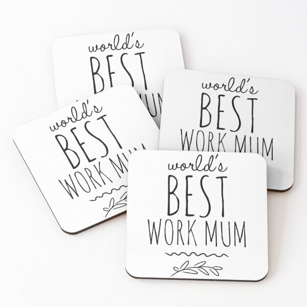 Item preview, World's Best Work Mum - new job gifts, colleague appreciation designed and sold by giftex.