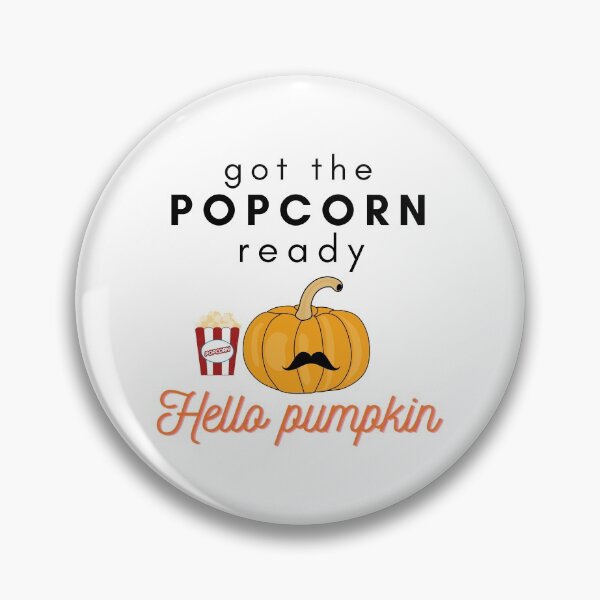 Item preview, Got the popcorn ready - pumpkin moustache designed and sold by visitsopo.