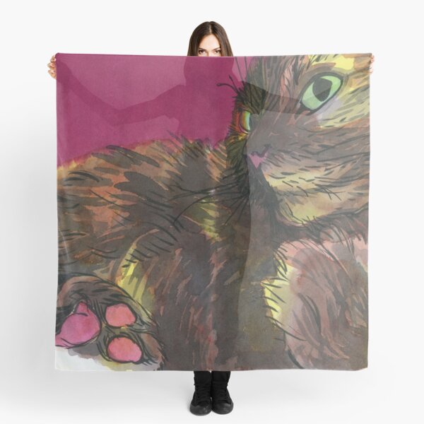 Tortie Paws Scarf