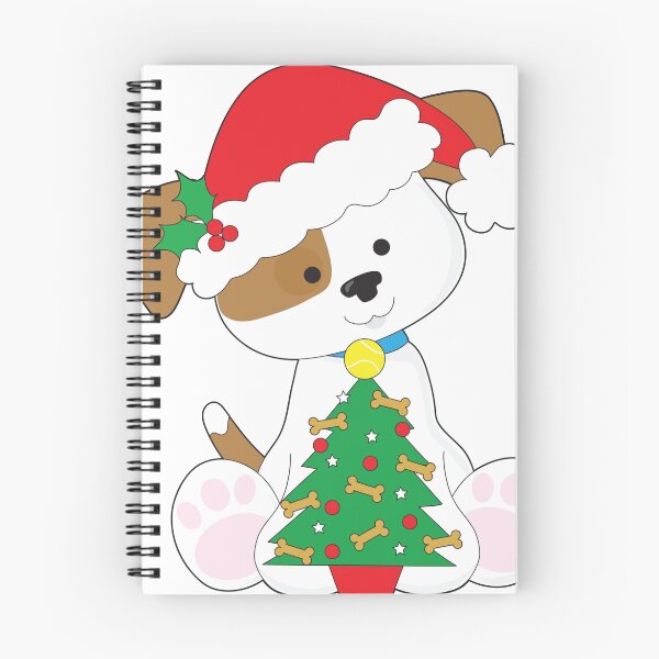 Item preview, Cute Puppy Santa designed and sold by Maria Bell.