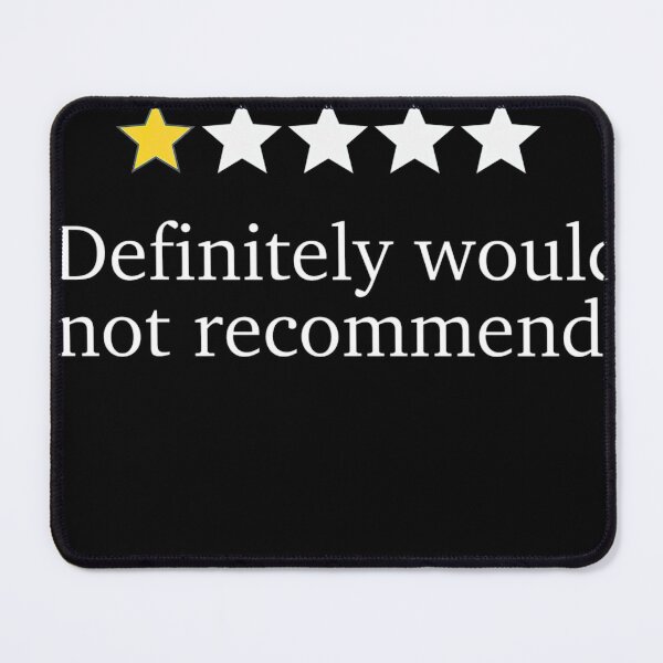 Item preview, Funny 2020 One Star Rating Would Not Recommend 2020 Souvenir Classic designed and sold by phalangeslifeti.
