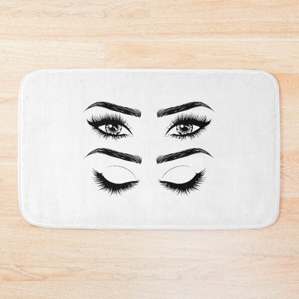 Item preview, Eyes with long eyelashes and brows  designed and sold by AnnArtshock.