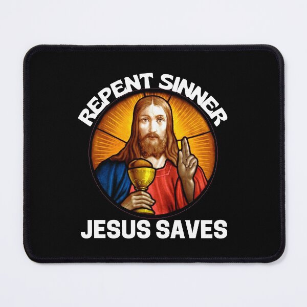 Item preview, Repent Sinner Lord Jesus Christ Saves Christian Bible designed and sold by RGRamsey.