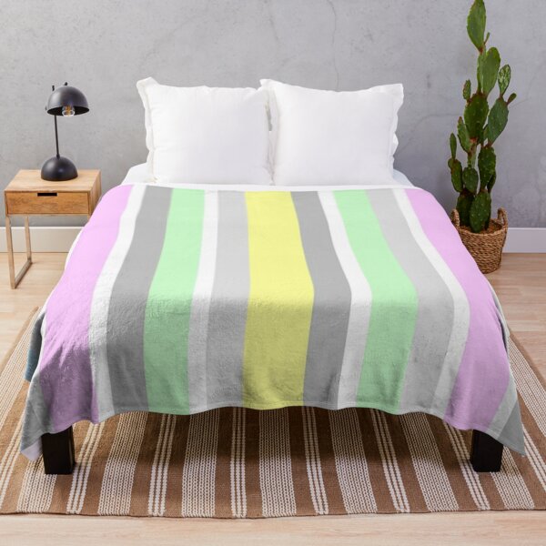Item preview, Colorful pastel stripes pattern designed and sold by NoahDea.