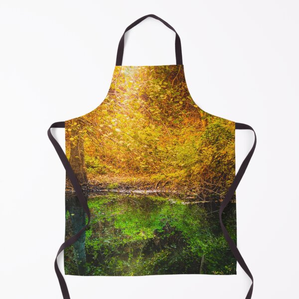 Item preview, Forest Trees Reflected Calm Water river Autumn designed and sold by JTS STORE.
