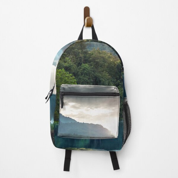 Item preview, Lake Landscape With Mountains Winter Season Chiang Mai Thailand designed and sold by JTS STORE.