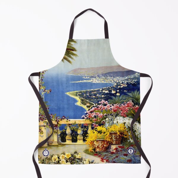 Item preview, Italy Scenic Coastline Illustration designed and sold by JoyforU.