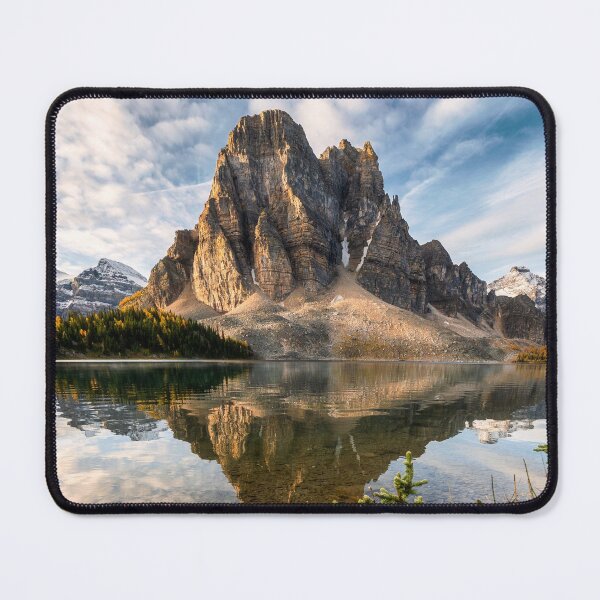 Item preview, Rocky Mountain Reflection Cerulean Lake designed and sold by JTS STORE.