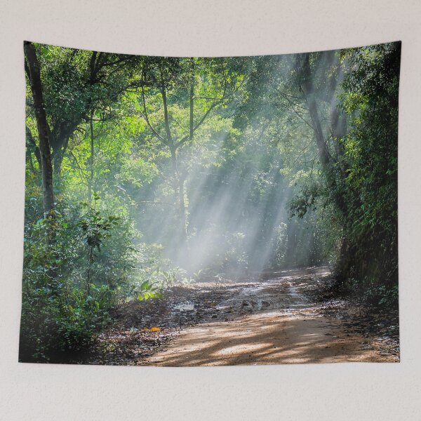 Item preview, Rain Forest With Dirt Road designed and sold by JTS STORE.
