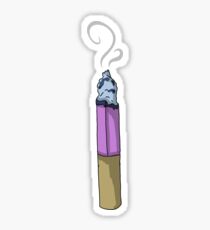 Smoking Cigarettes to Look Cooler Sticker