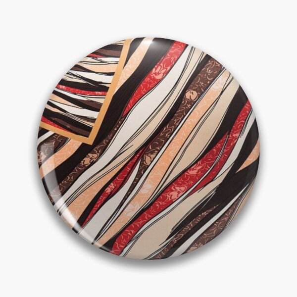 Item preview, Curved brown line pattern designed and sold by NoahDea.