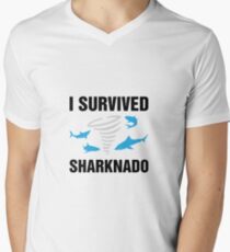 Sharknado V-Neck T-Shirt