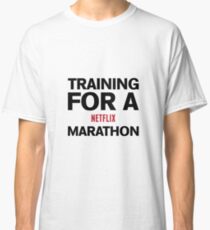 Training for a Marathon Classic T-Shirt