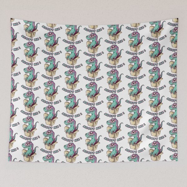 Item preview, Adopt Me - Cute Raptor Craving Love   designed and sold by StatelyTshirts.