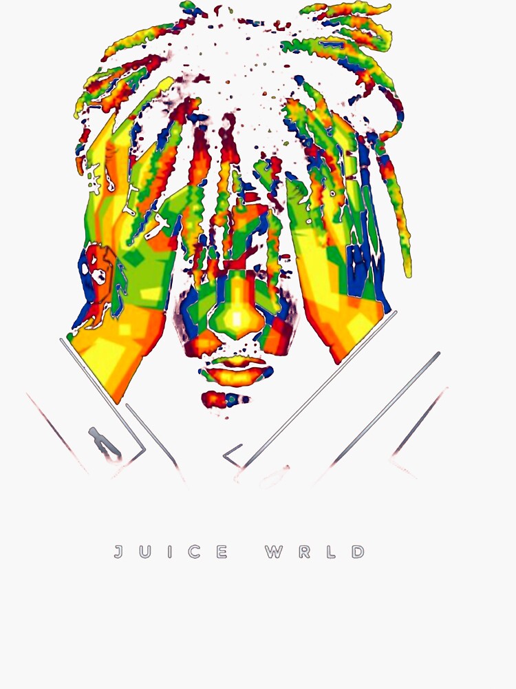 Juice Wrld Sticker For Sale By Paulinegrimm Redbubble