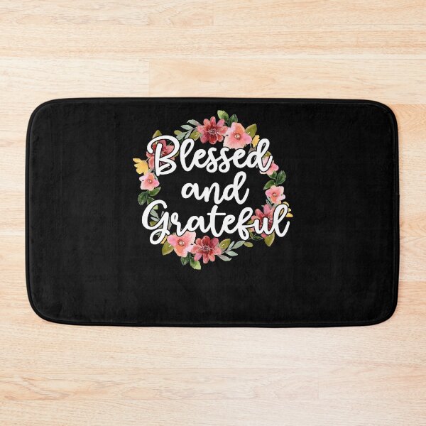 Item preview, Blessed And Grateful Flowers For A Happy Christian Faith designed and sold by Nessshirts.