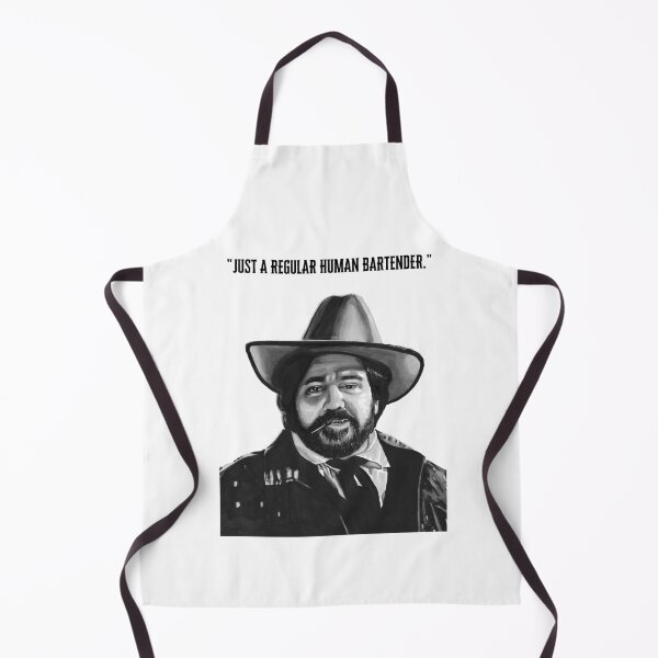 Item preview, Jackie Daytona, What We Do In The Shadows, Just A Regular Human Bartender. designed and sold by Lucy  Chambers.