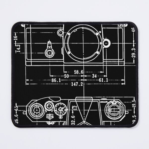 Item preview, Vintage Photography Nikon Blueprint  designed and sold by phalangeslifeti.