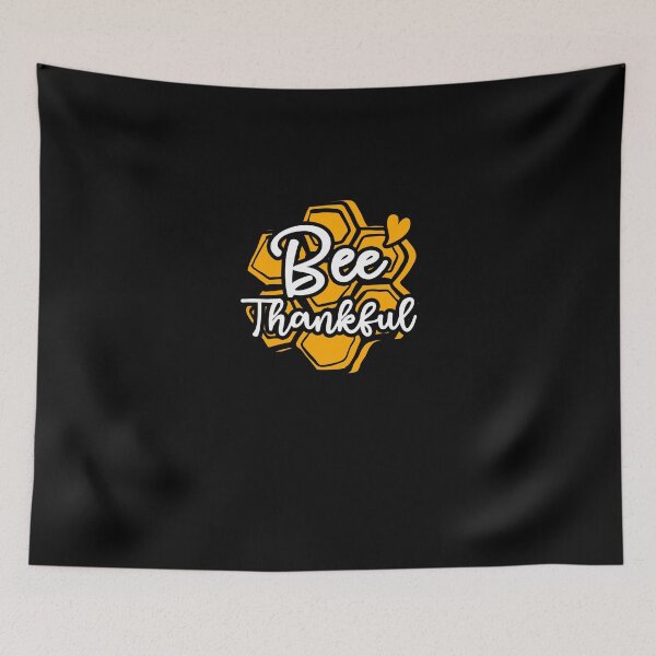 Item preview, Bee Thankful Beehive Gratitude Beekeeping Beekeeper designed and sold by Nessshirts.