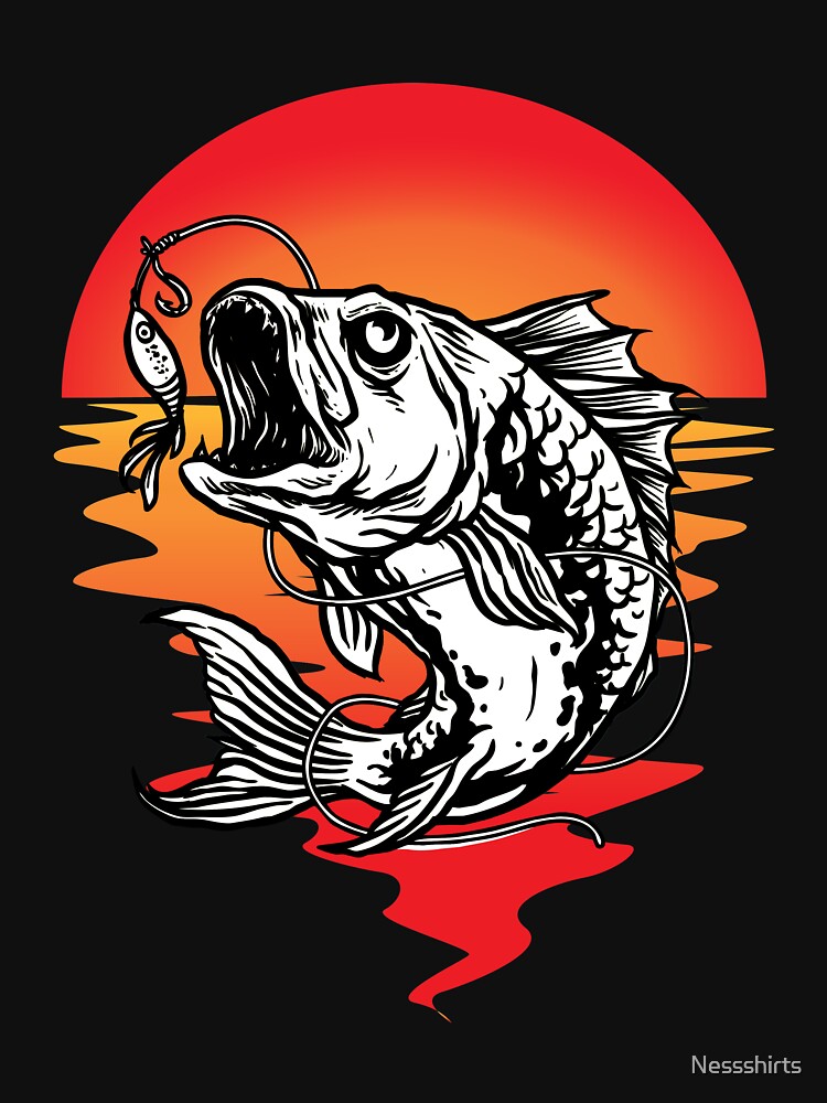 Bass Fishing Freshwater Perch Fish Angel | Essential T-Shirt