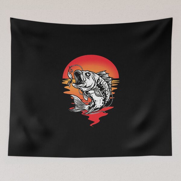 Item preview, Bass Fishing Freshwater Perch Fish Angel designed and sold by Nessshirts.