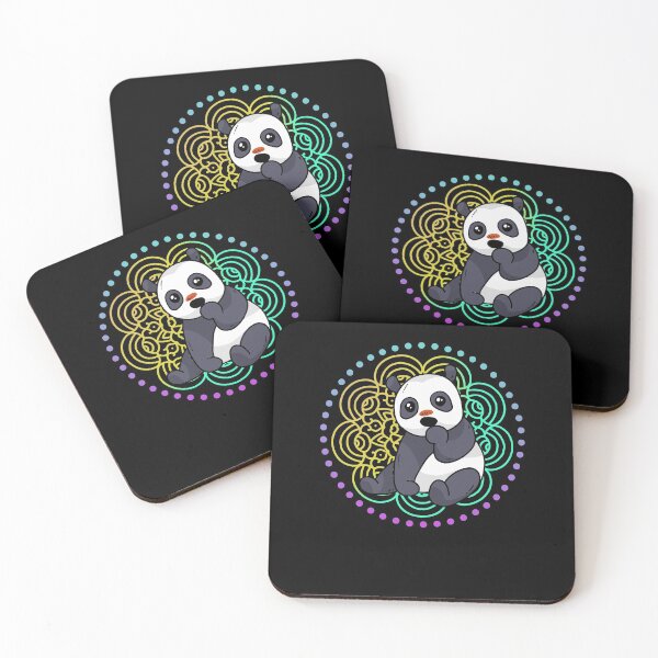 Item preview, Panda Mandala Geometric Aesthetic Art Animal Lover designed and sold by Nessshirts.