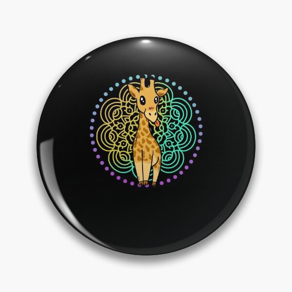 Item preview, Giraffe Mandala Geometric Aesthetic Art Animal Lover designed and sold by Nessshirts.