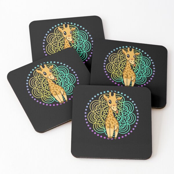 Item preview, Giraffe Mandala Geometric Aesthetic Art Animal Lover designed and sold by Nessshirts.