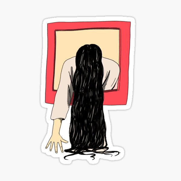 Sadako Stickers For Sale Redbubble