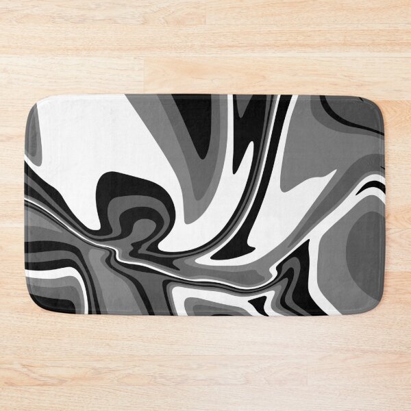 Item preview, Black and White Abstract Marble designed and sold by thelustrous.