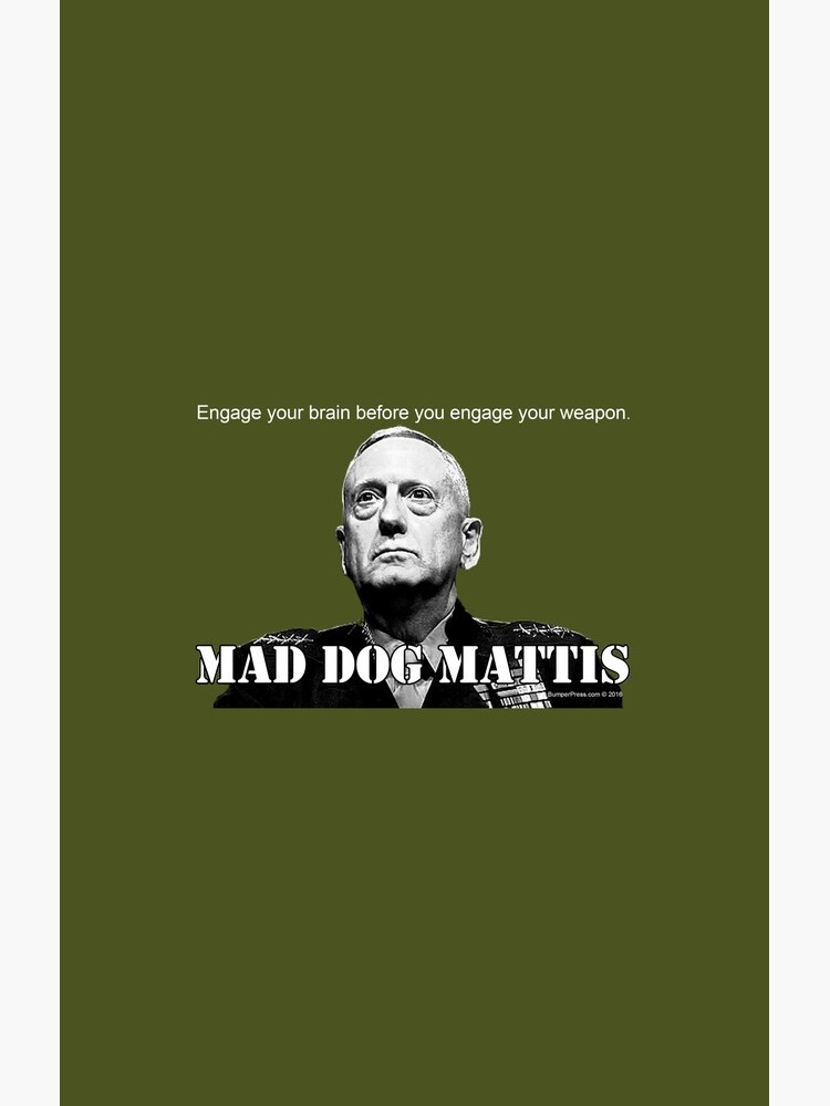 Mad Dog Mattis by EyeMagined