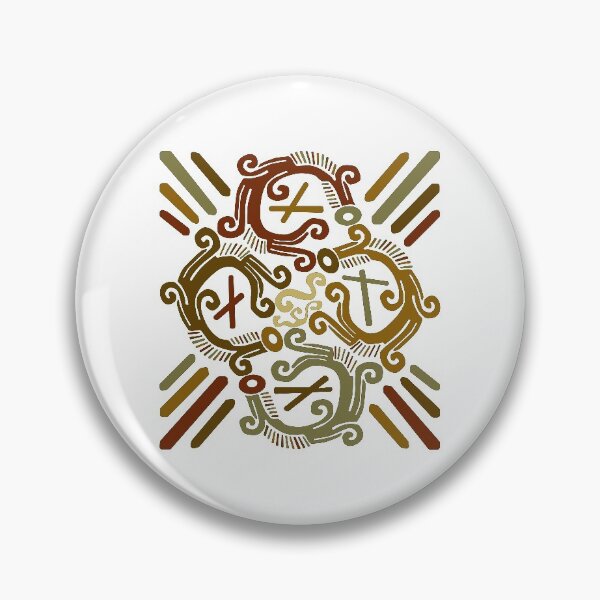 Item preview, Aztec winds of the cardinal points "precolumbian 29" designed and sold by vincentbiollaz.