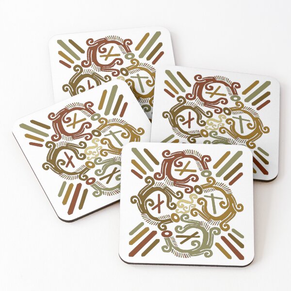 Item preview, Aztec winds of the cardinal points "precolumbian 29" designed and sold by vincentbiollaz.