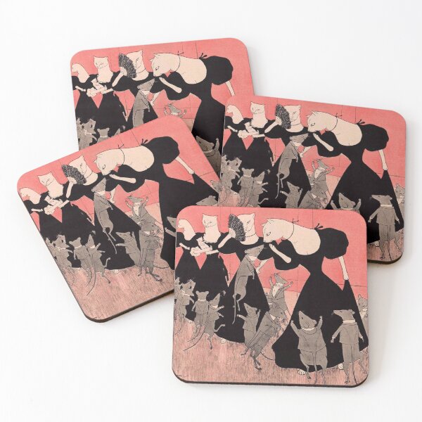Item preview, Cats dancing with mice designed and sold by IliaLobell.