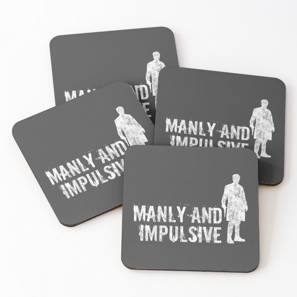Item preview, Manly & Impulsive designed and sold by heroics.