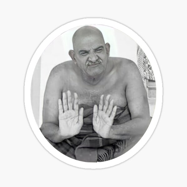 Item preview, Blessings hands of Neem Karoli Baba ji designed and sold by aruvanita.