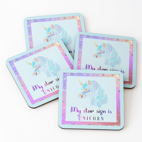 Item preview, My Star Sign is Unicorn  designed and sold by CreArtation.