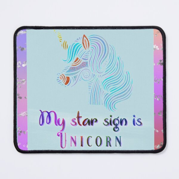 Item preview, My Star Sign is Unicorn  designed and sold by CreArtation.