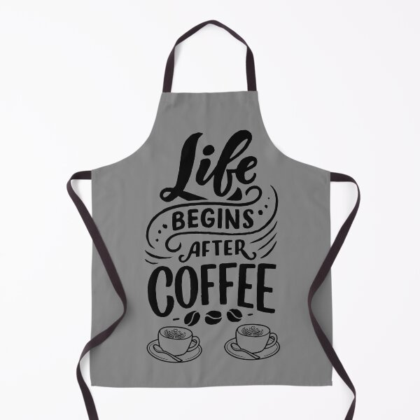 Item preview, Life begin after coffee designed and sold by omeca.