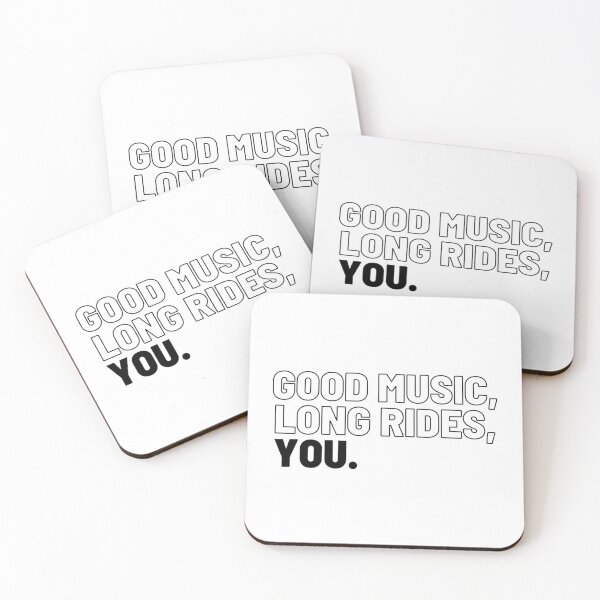 Item preview, good music, long rides, you | black designed and sold by mareabello.