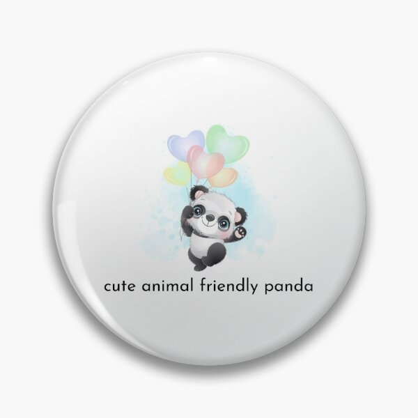 Item preview, cute animal friendly panda. designed and sold by THEPURITYSTAR.