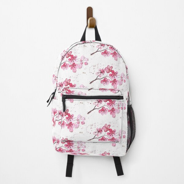 Item preview, Pink cherry blossom watercolor designed and sold by Monika Howarth.