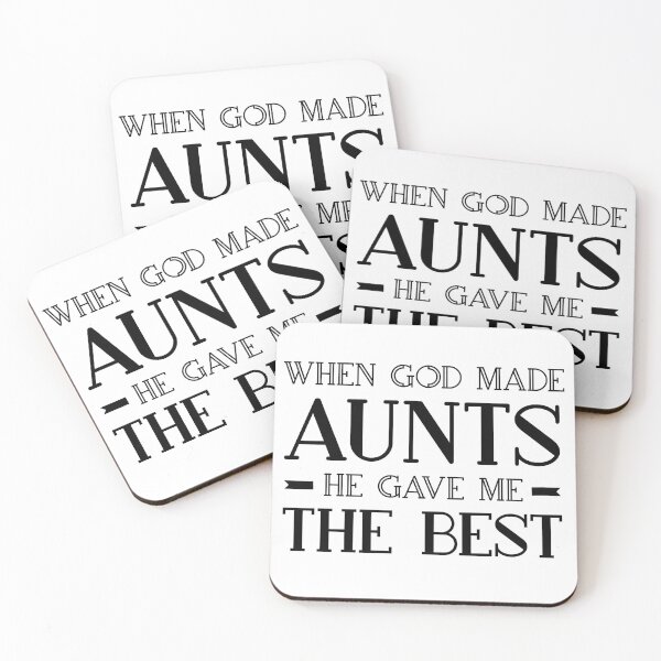 Item preview, When God Made Aunts He Gave Me The Best Funny Auntie designed and sold by TINASTORESHOPE.