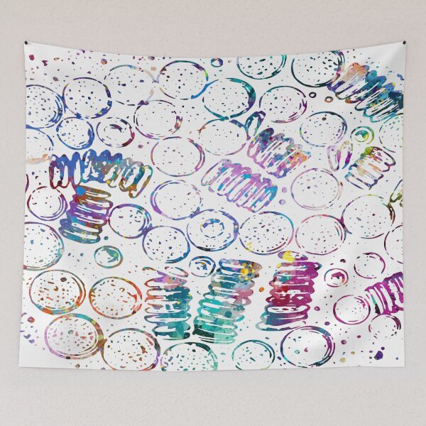 Item preview, Blood Drop Leucocythemia under Microscope Anatomy designed and sold by EvasDreams.