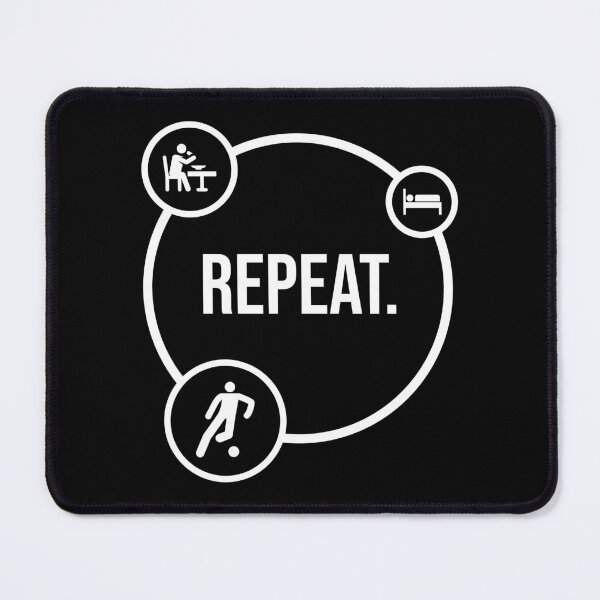 Item preview, Eat Sleep Futsal Repeat routine designed and sold by taddd.