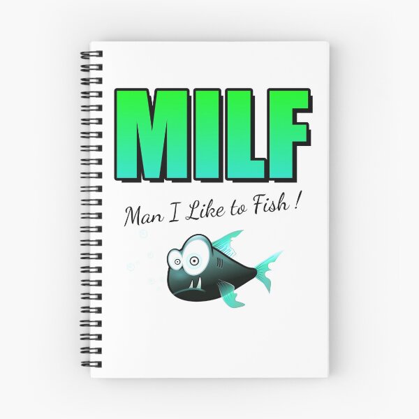 Item preview, M I L F - Man I Like to Fish designed and sold by Savage-ts.