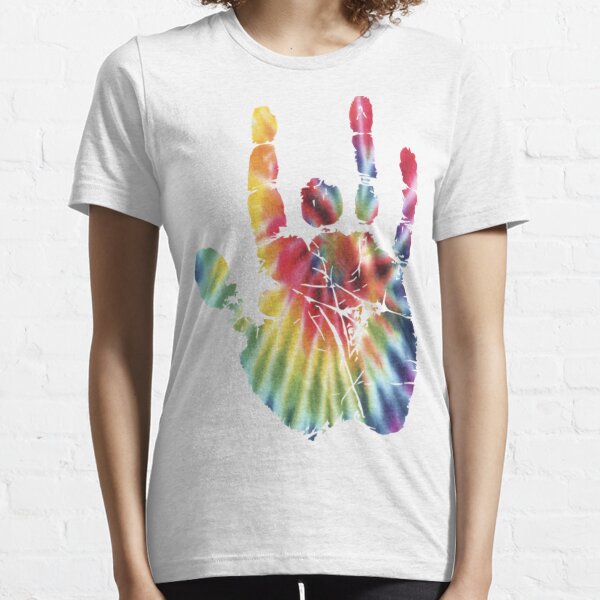 Grateful Dead Inspired Grateful Mom T Shirt Jerrys Handprint 