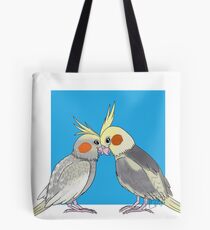 Cockatiels Tote Bag